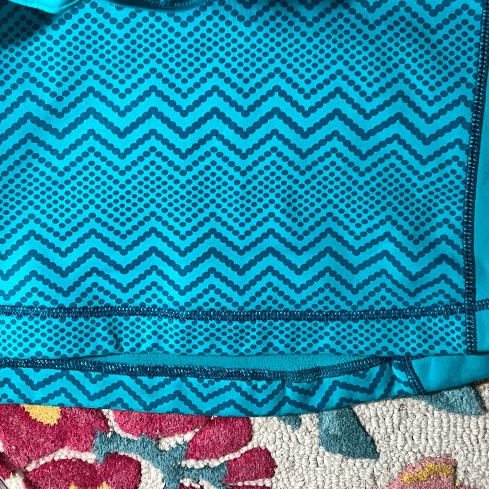 Avalanche Teal Patterned Zip-Up Jacket - image 5